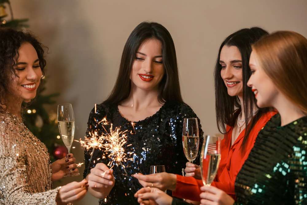 Winter cocktail party